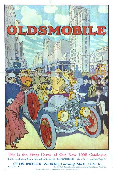1908 Oldsmobile Auto Advertising